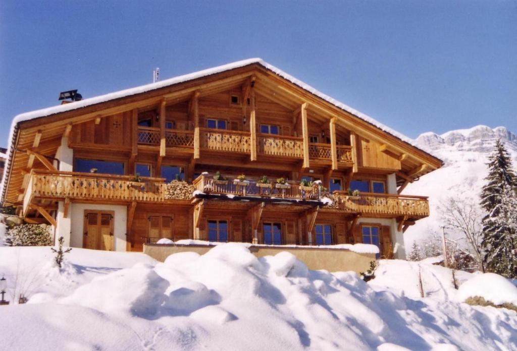 فيلا سالونشفي La Joubarbe Au Balcon Du Mont-Blanc المظهر الخارجي الصورة