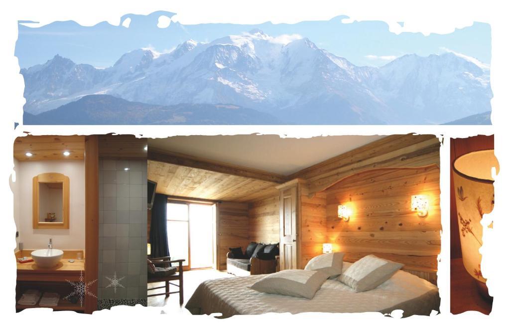 فيلا سالونشفي La Joubarbe Au Balcon Du Mont-Blanc الغرفة الصورة