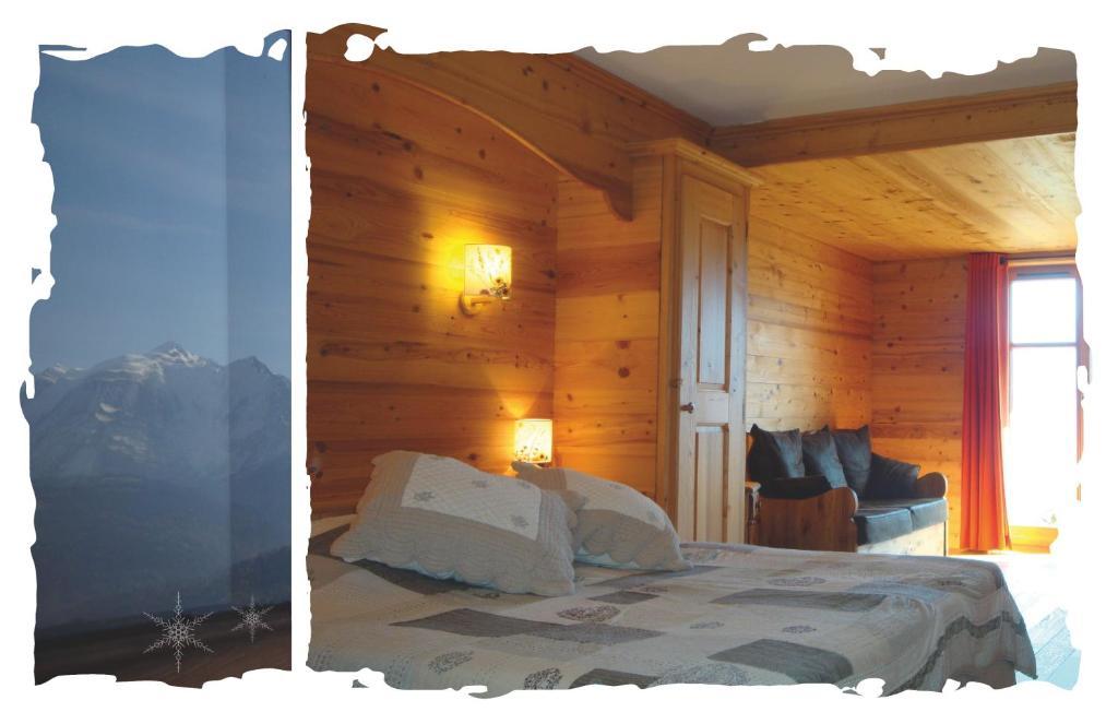 فيلا سالونشفي La Joubarbe Au Balcon Du Mont-Blanc الغرفة الصورة